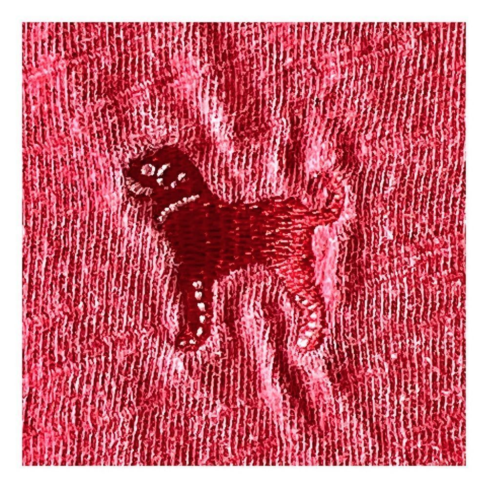 The Black Dog Men’s V-Neck T-Shirt. Coral. Large - Picture 14 of 15